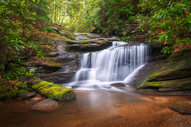 South Carolina Waterfalls Outdoor Nature Photography Print