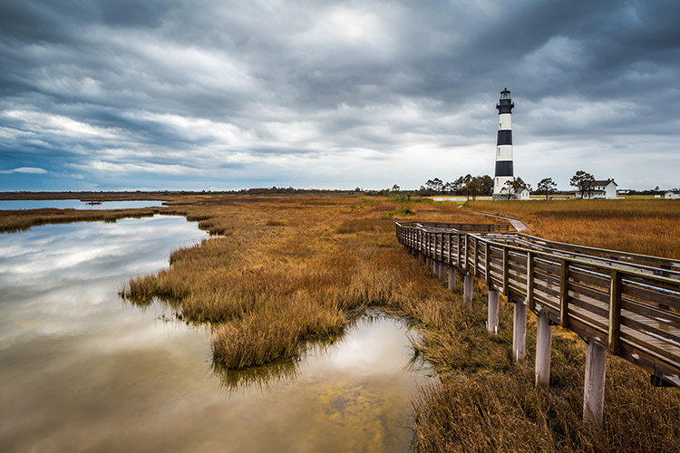 Outer Banks NC Bodie Island Lighthouse OBX NC Photography Print