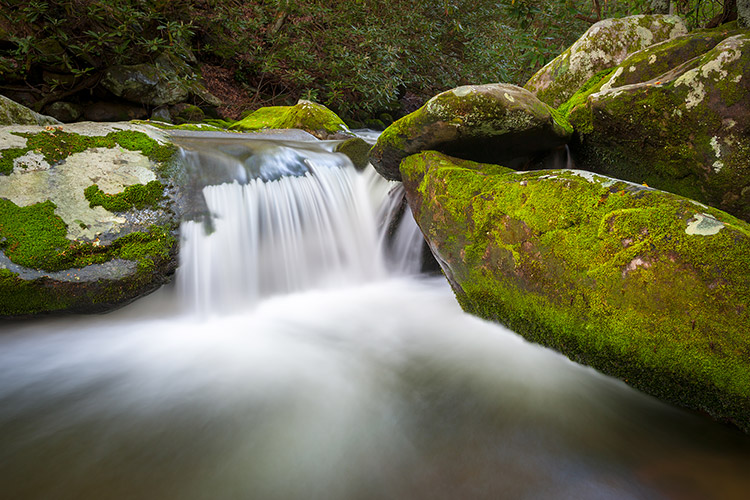 Great Smoky Mountains Waterfall Photography Print