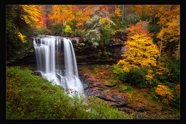 Autumn Waterfalls Photography