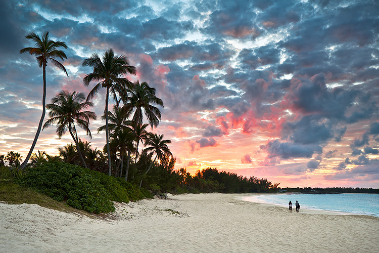 Nassau Bahamas Beach Sunset Photography Print