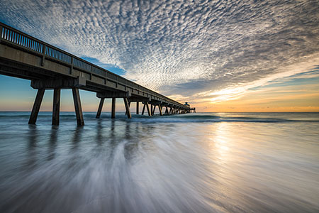Deerfield Beach Florida Coastal Pier Photography