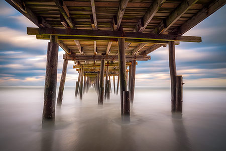 Nags Head Pier Outer Banks Beach Seascape Photography