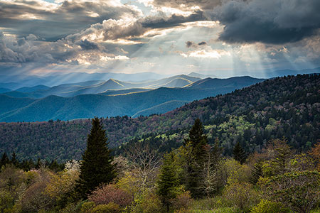 North Carolina Blue Ridge Parkway Scenic Landscape Photography