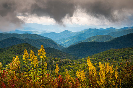 Appalachian Mountains Summer Valley View Landscape Photography