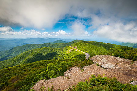 Craggy Gardens Asheville NC Blue Ridge Parkway Scenic View