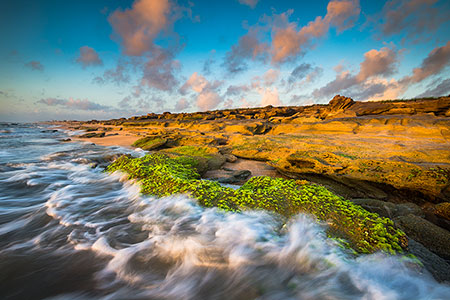 St Augustine Beach Photography Sunrise Seascape Fine Art Print